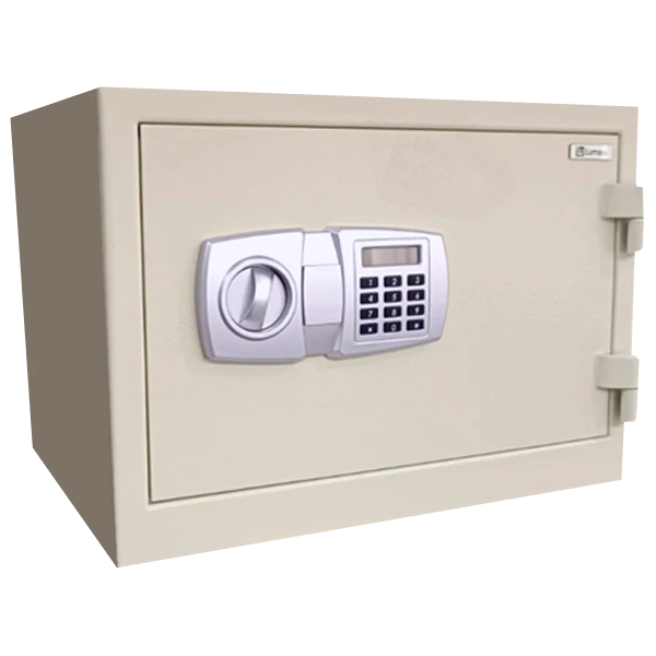 Cofre Digital TCL 350 EB-FF, fechado, vista frontal