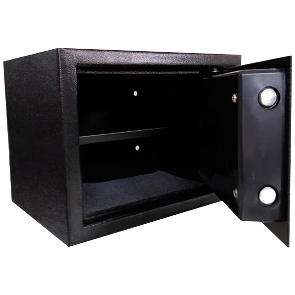 Cofre Digital TK 30 ELG, aberto, mostrando o interior