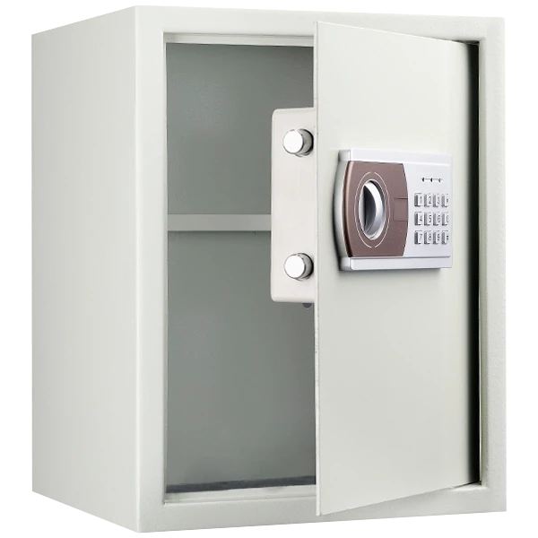Cofre Digital TK 45 EDE, aberto, mostrando o interior